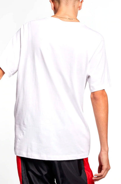 Camiseta Nike Sportswear Branca/Vermelho - NewSkull