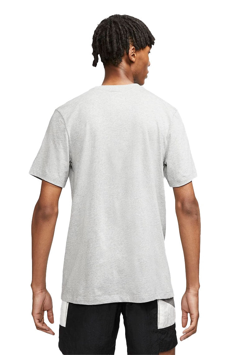 Camiseta Nike Sportswear Club Cinza/Preto - NewSkull