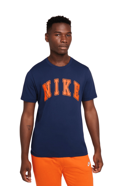 Camiseta Nike Sportswear Club Masculino Azul - NewSkull