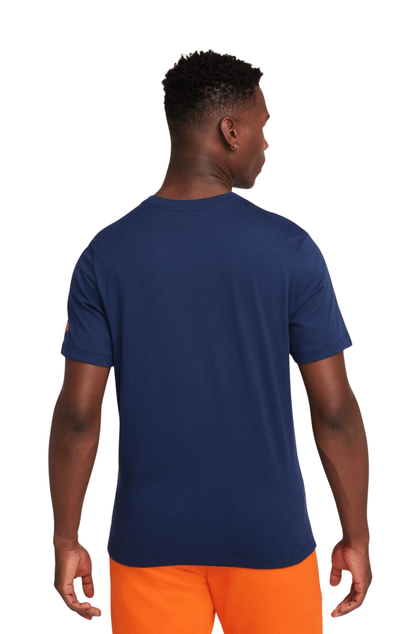 Camiseta Nike Sportswear Club Masculino Azul - NewSkull