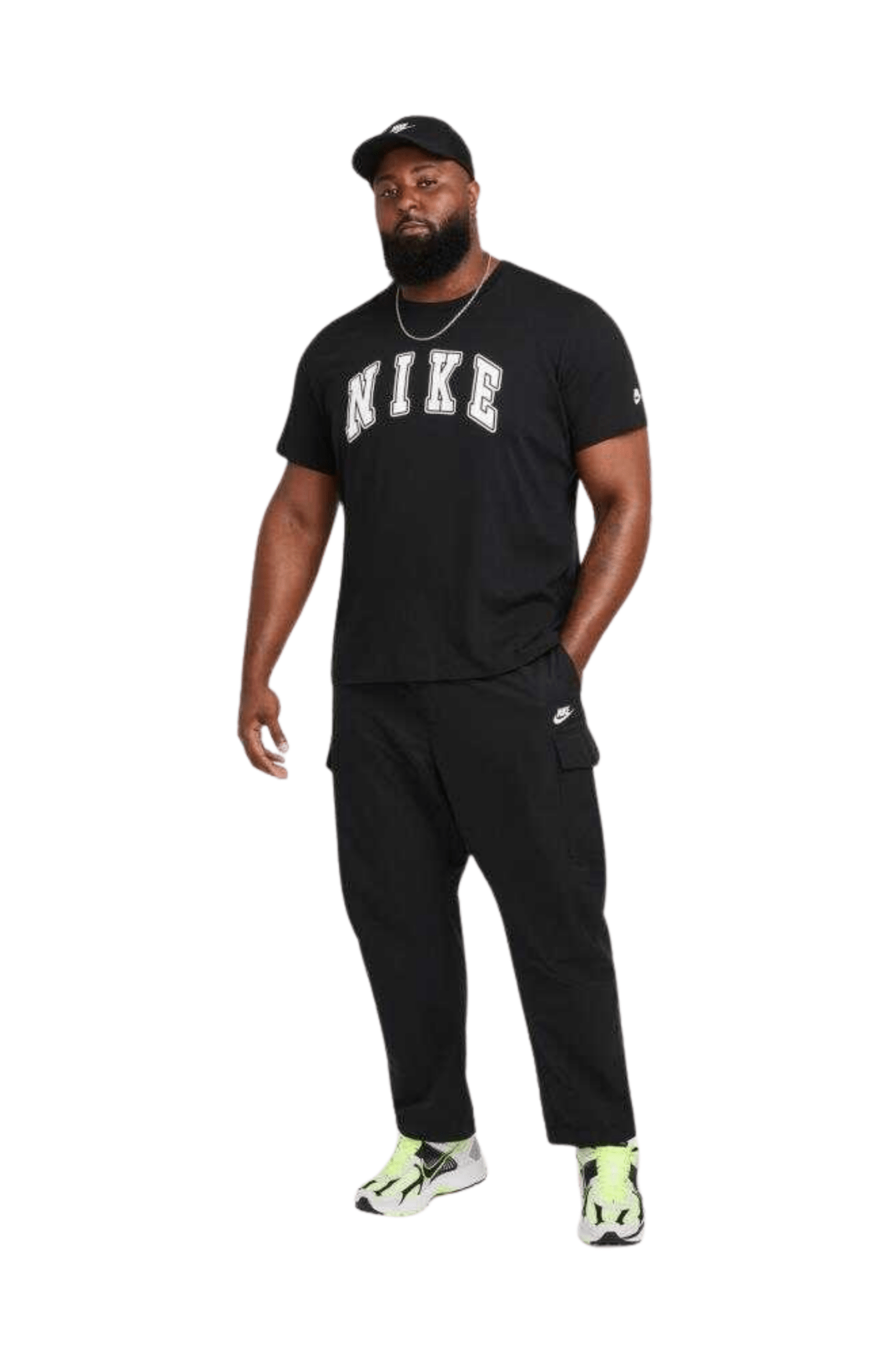 Camiseta Nike Sportswear Club Masculino Preto - NewSkull