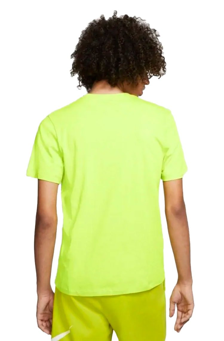 Camiseta Nike Sportswear Club Verde/Preta - NewSkull