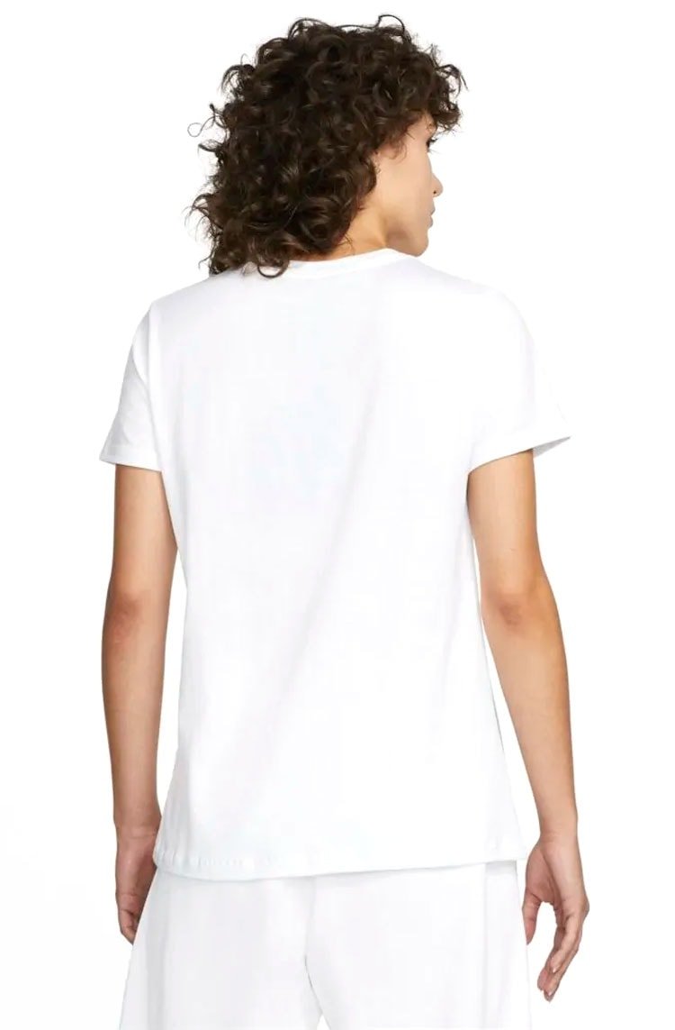 Camiseta Nike Sportswear Feminina Branco/Preto - NewSkull