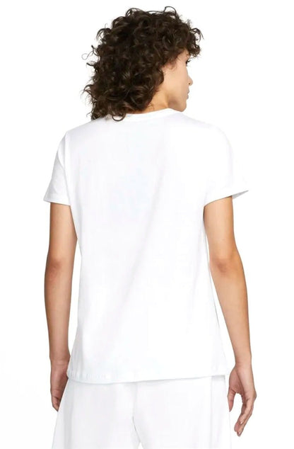 Camiseta Nike Sportswear Feminina Branco/Preto - NewSkull