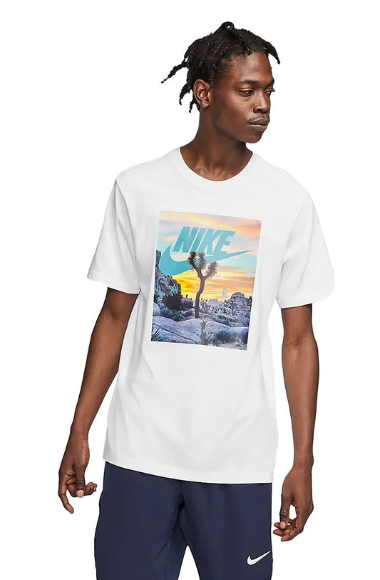 Camiseta Nike Sportswear Festival Photo Branca - NewSkull