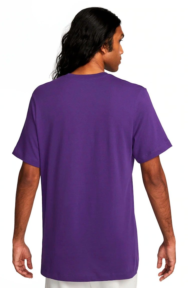 Camiseta Nike Sportswear Icon Futura Masculina Roxo/Verde - NewSkull