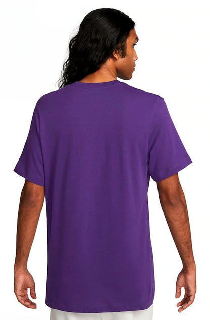 Camiseta Nike Sportswear Icon Futura Masculina Roxo/Verde - NewSkull