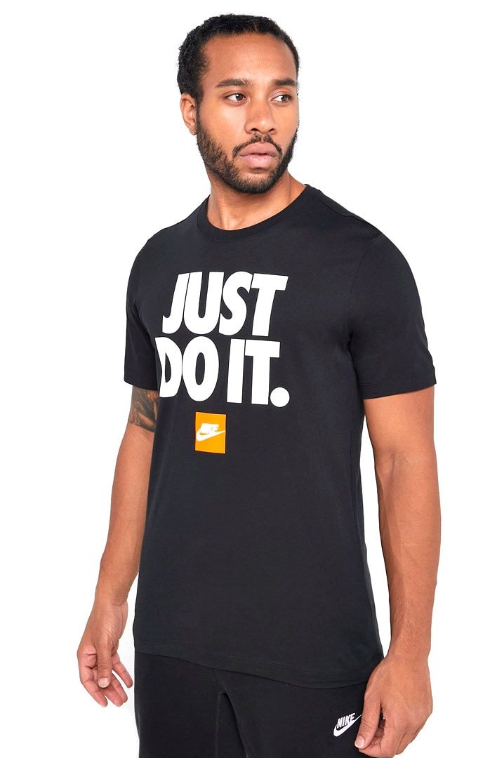 Camiseta NIKE Sportswear JDI Preta/Branca - NewSkull