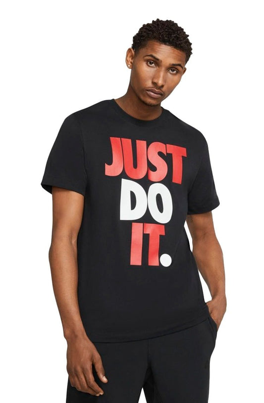 Camiseta Nike Sportswear JDI Preta/Vermelha - NewSkull