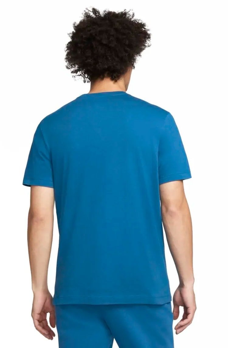 Camiseta Nike Sportswear "Just do It" Azul /Branco - NewSkull