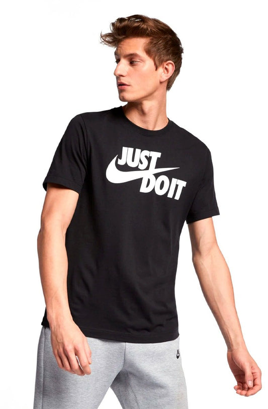 Camiseta Nike Sportswear Just Do It Masculina Preto/Branco - NewSkull