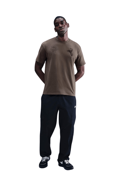 Camiseta Nike Sportswear M90 Wings Victory Masculino Marrom - NewSkull