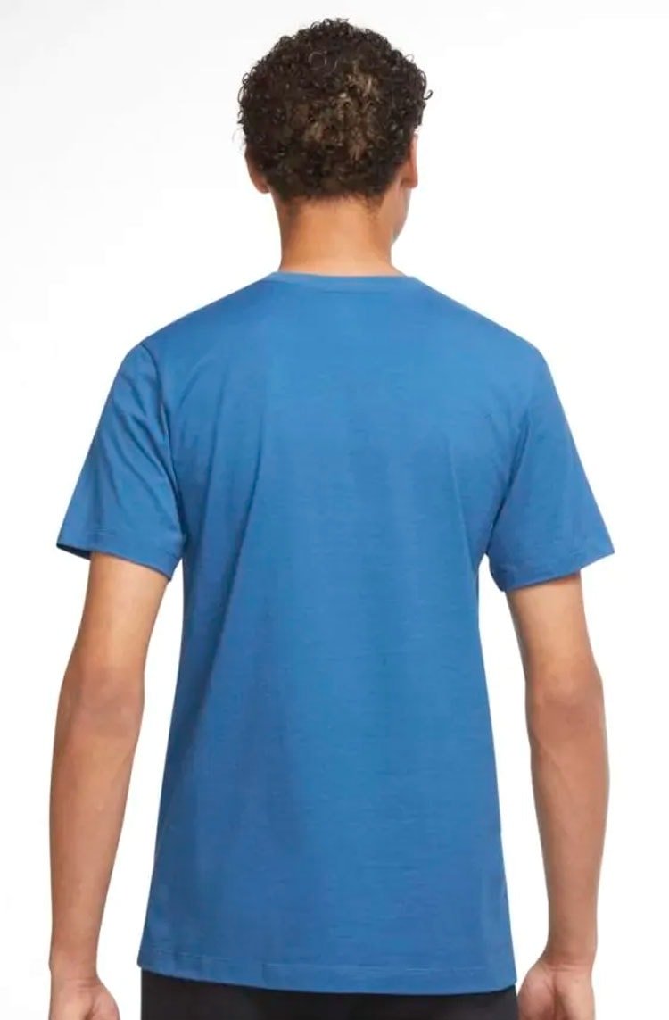 Camiseta Nike Sportswear Masculina Azul - NewSkull