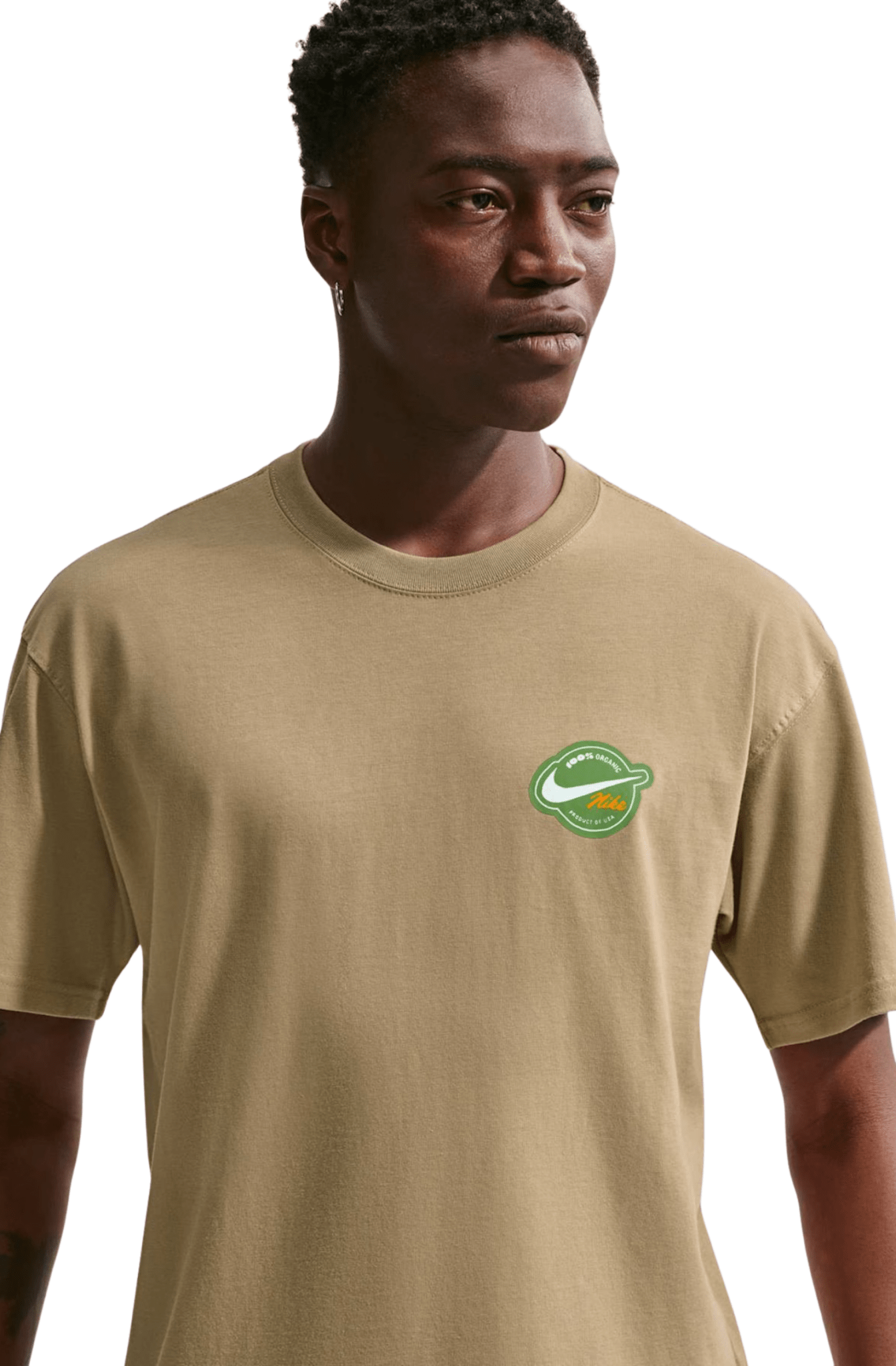 Camiseta Nike Sportswear Orange Unissex Bege - NewSkull