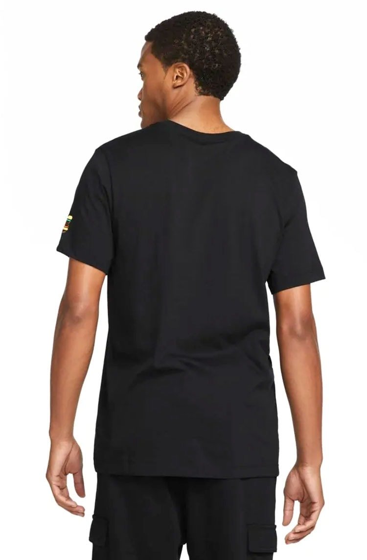 Camiseta Nike Sportswear Pk 2 Graphic Masculina Preto/Rosa - NewSkull