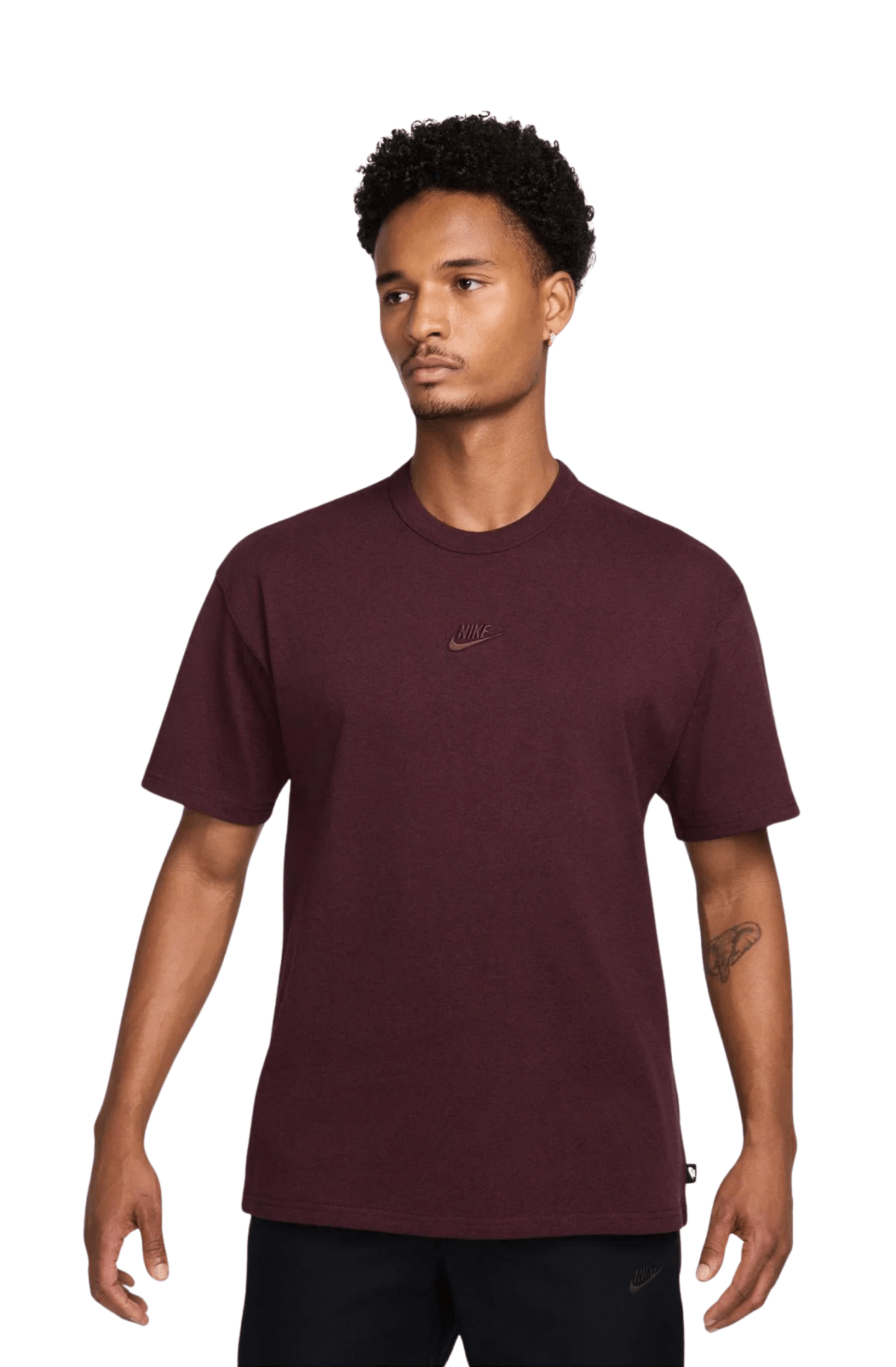 Camiseta Nike Sportswear Premium Essentials Bordo - NewSkull