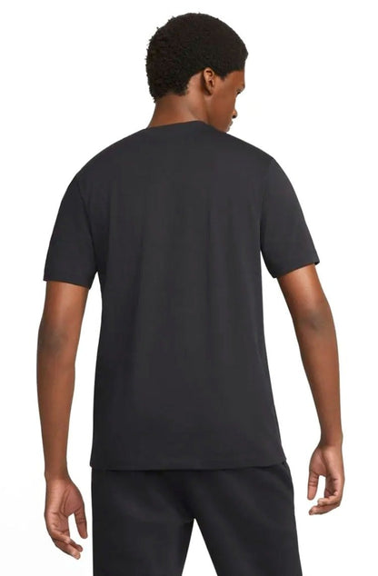 Camiseta Nike Sportswear Swoosh Masculina Preto/Branco - NewSkull