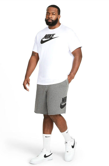 Camiseta Nike Sportswear Tee Icon Futura Branca/Preto - NewSkull