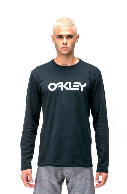 Camiseta Oakley Mark Il Manga Longa Preto - NewSkull