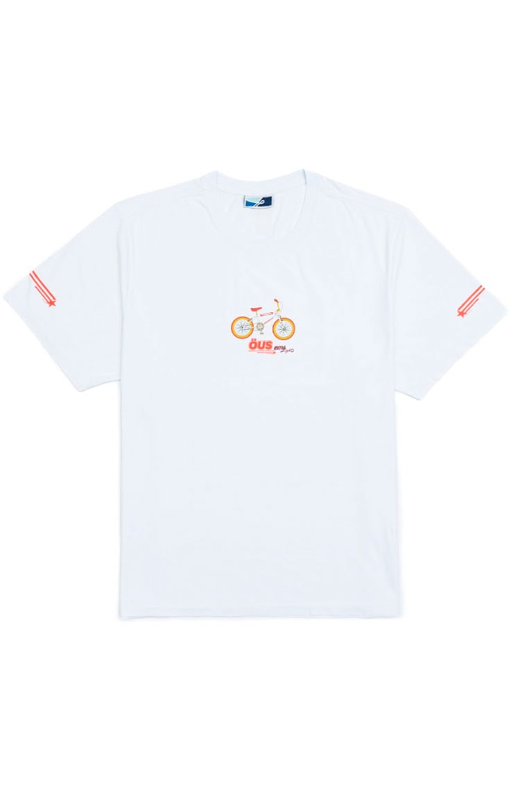 Camiseta OUS Caloi Cross Extra Light Branco - NewSkull