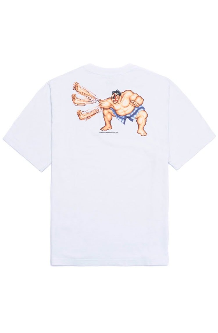 Camiseta OUS Street Fighter II Honda Branco - NewSkull
