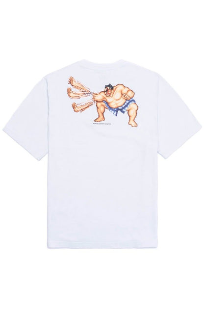 Camiseta OUS Street Fighter II Honda Branco - NewSkull