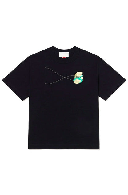 Camiseta PACE 5Y Oversized Preto - NewSkull