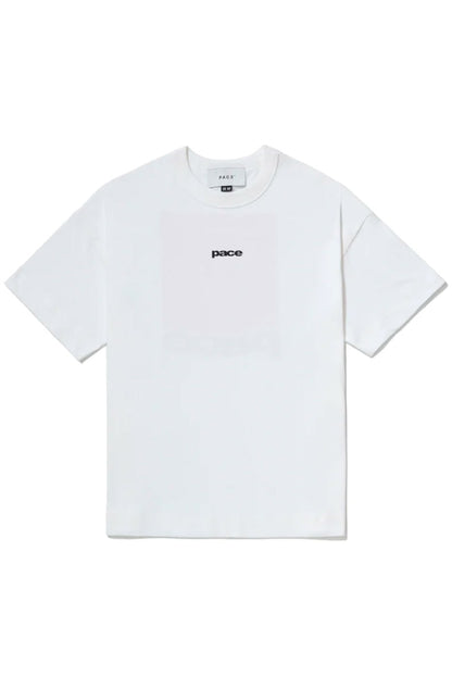 Camiseta PACE Chladni Oversized Off - White - NewSkull