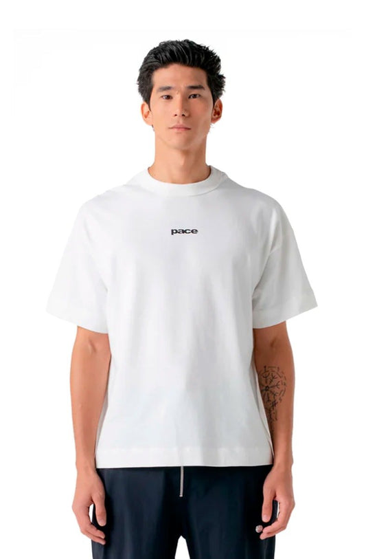 Camiseta PACE Chladni Oversized Off - White - NewSkull