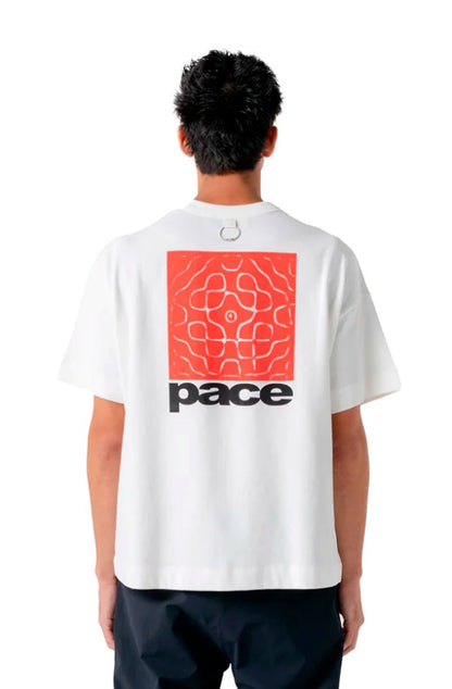 Camiseta PACE Chladni Oversized Off - White - NewSkull