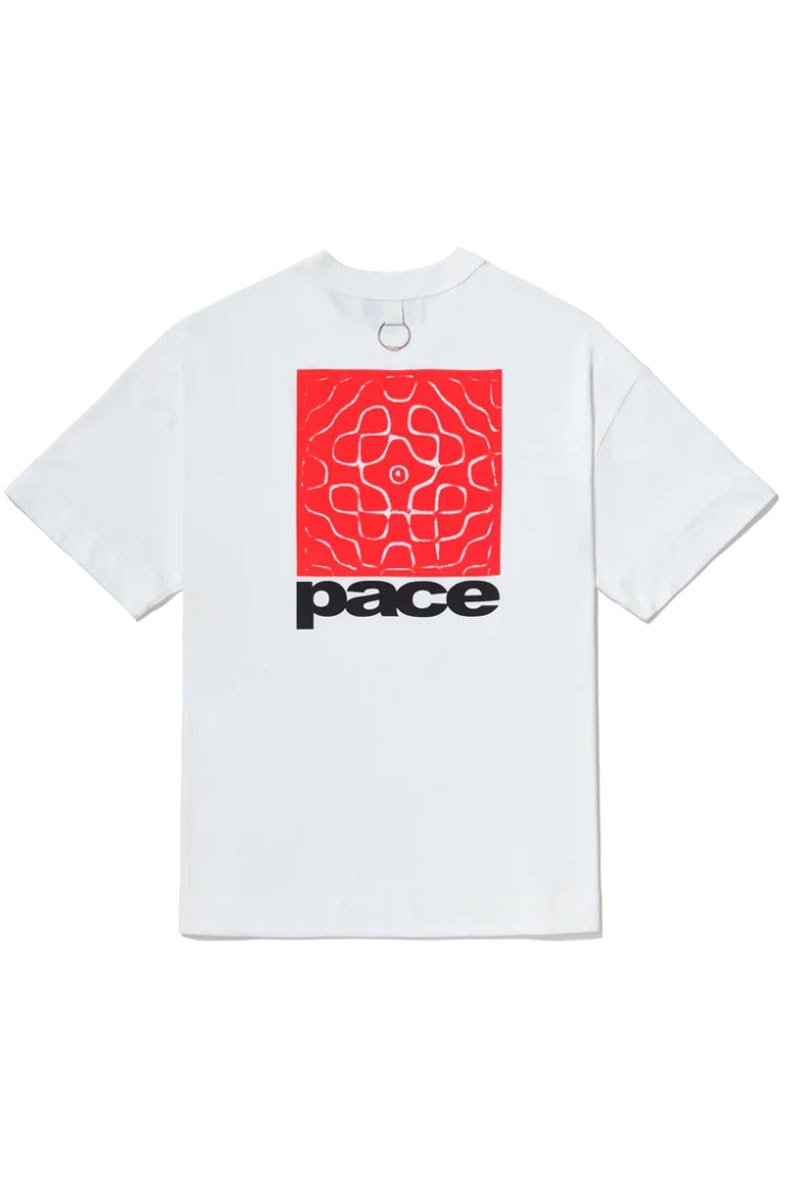 Camiseta PACE Chladni Oversized Off - White - NewSkull