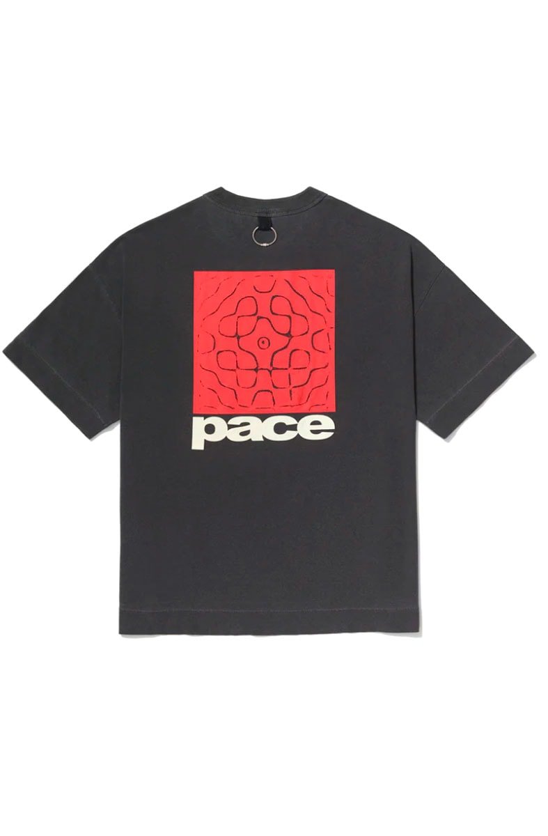 Camiseta PACE Chladni Oversized Preto - NewSkull