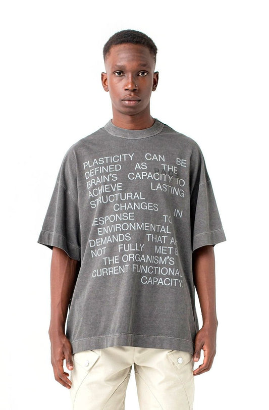 Camiseta PACE Corrosive Oversized Washed Preto - NewSkull