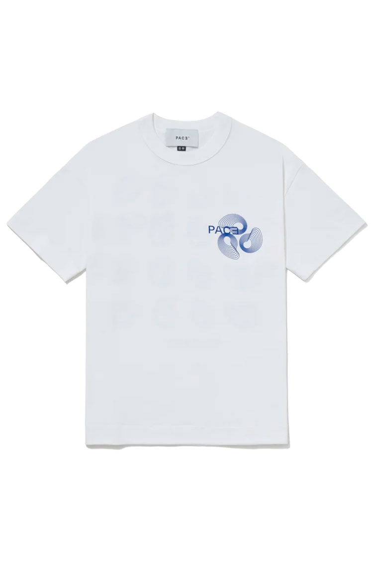 Camiseta PACE Doppler Effect Tee Stone Washed Off - White - NewSkull