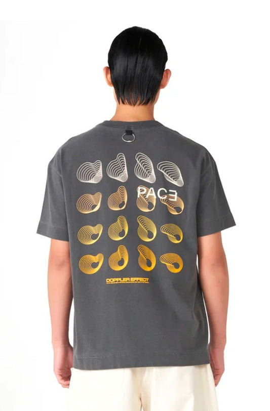 Camiseta PACE Doppler Effect Tee Stone Washed Preto - NewSkull
