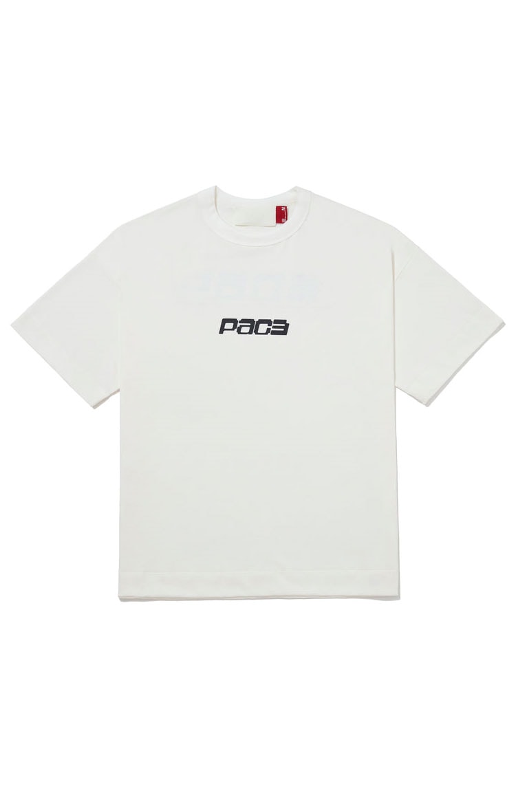 Camiseta PACE GRID Oversized Off White - NewSkull