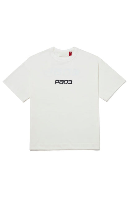 Camiseta PACE GRID Oversized Off White - NewSkull