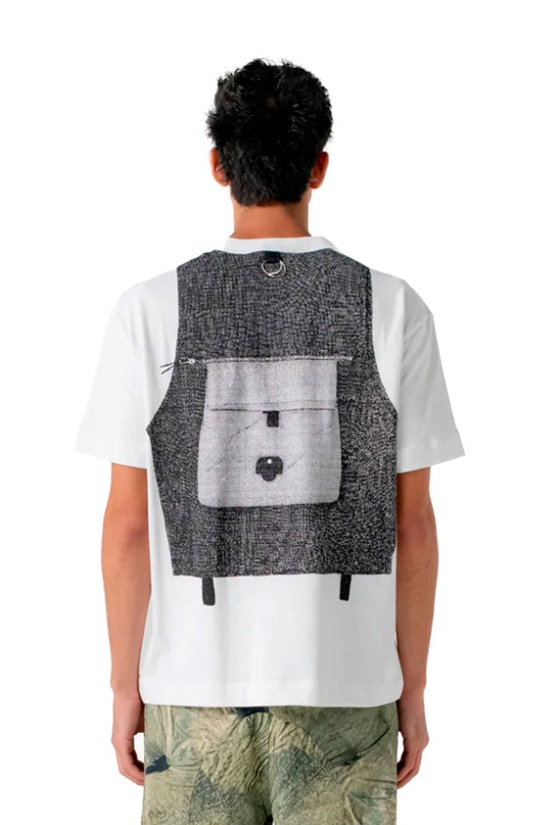 Camiseta PACE Iconic Army Vest Regular Off - White - NewSkull