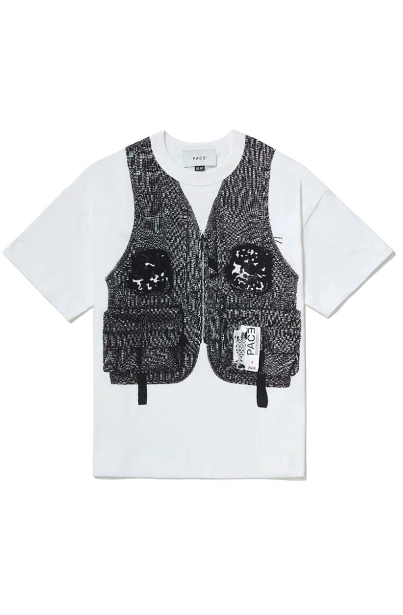 Camiseta PACE Iconic Army Vest Regular Off - White - NewSkull