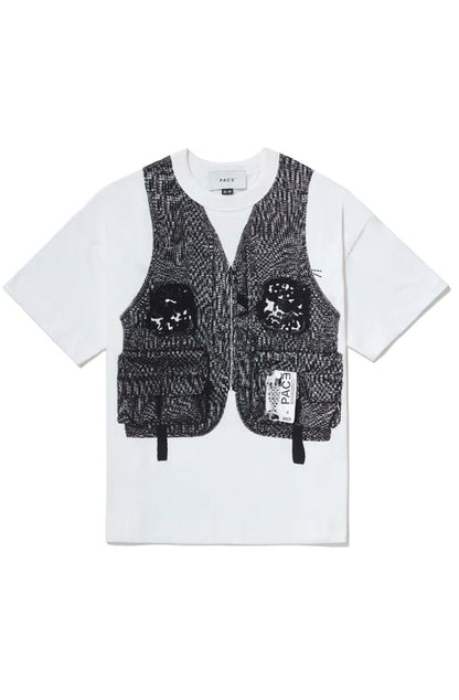 Camiseta PACE Iconic Army Vest Regular Off - White - NewSkull