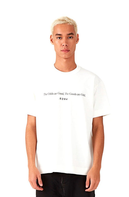 Camiseta PACE ODDS Off White - NewSkull