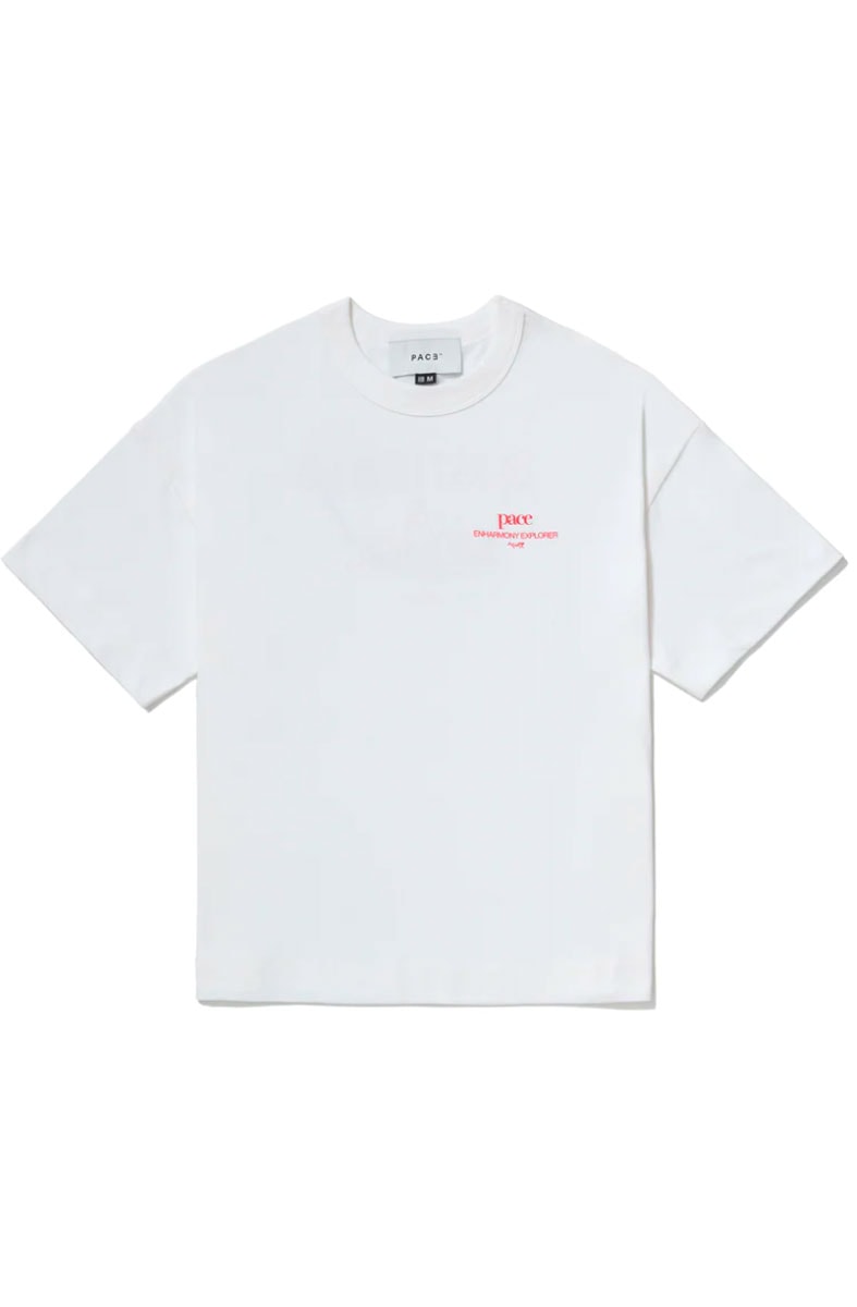 Camiseta PACE Sustenido Bemol Oversized Off - White - NewSkull