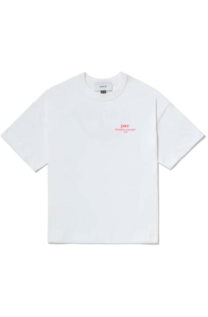 Camiseta PACE Sustenido Bemol Oversized Off - White - NewSkull