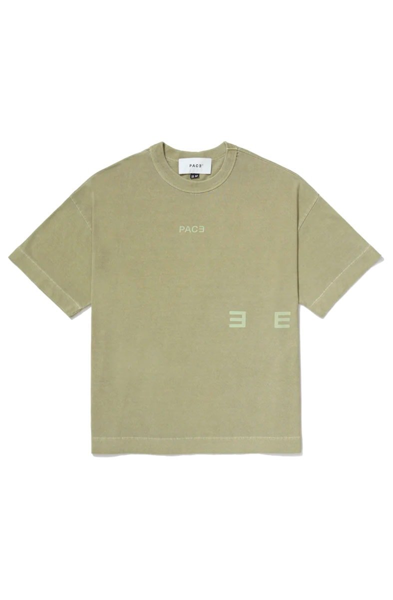Camiseta PACE Wave Form Oversized Verde - NewSkull
