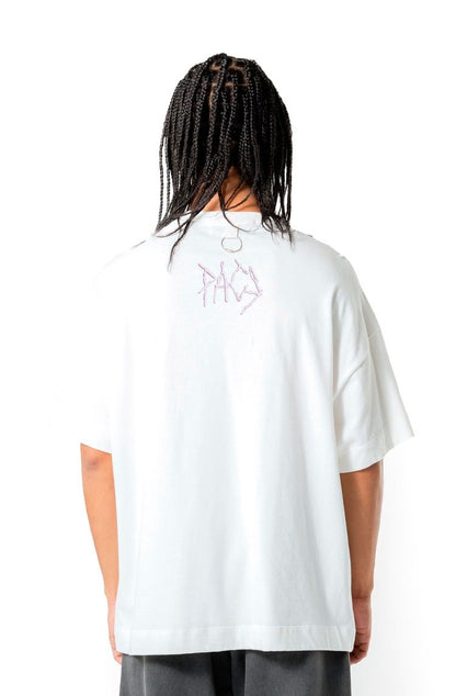 Camiseta PACE XP Oversized Off - White - NewSkull