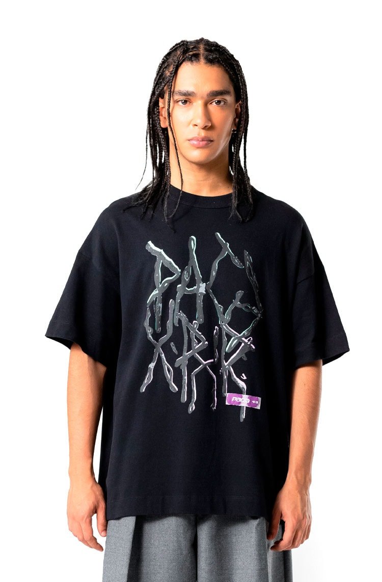 Camiseta PACE XP Oversized Preto - NewSkull