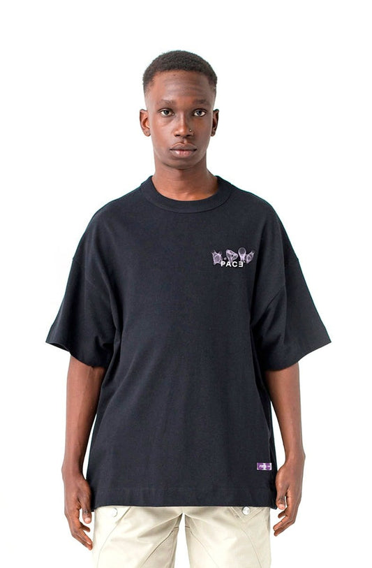 Camiseta PACE Xph Oversized Preto - NewSkull
