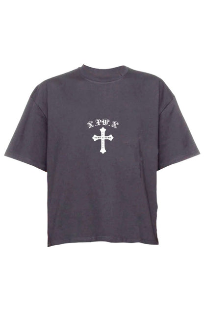 Camiseta Palla Eternal Cinza/Branco - NewSkull