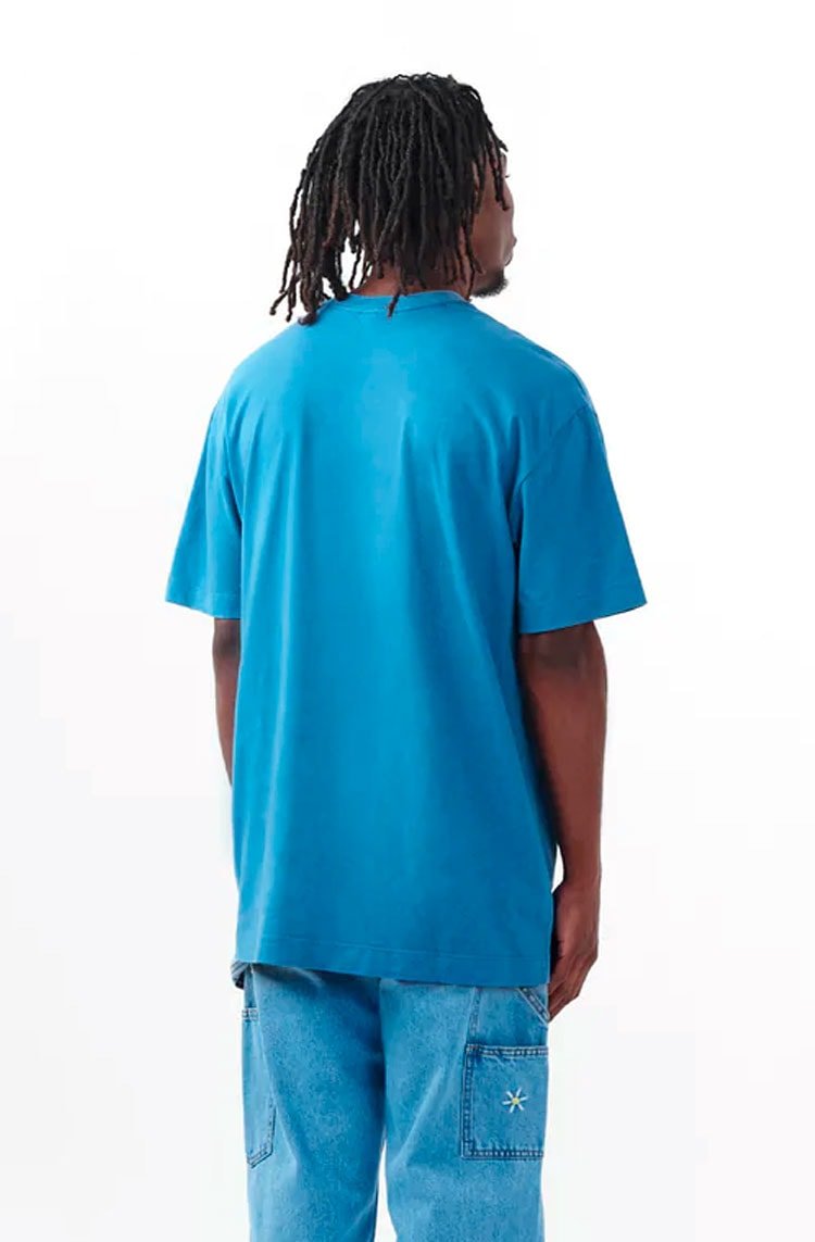 Camiseta Piet Icons Azul/Amarelo - NewSkull