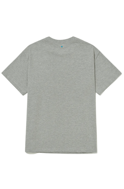 Camiseta Piet Logo T-shirt Cinza - NewSkull